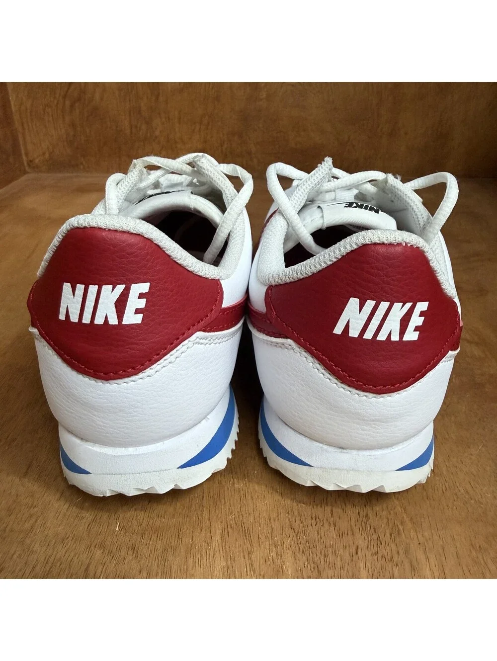 Nike Cortez Basic SL Youth Size 7 Y White Varsity Red Forrest Gump 904764-103
